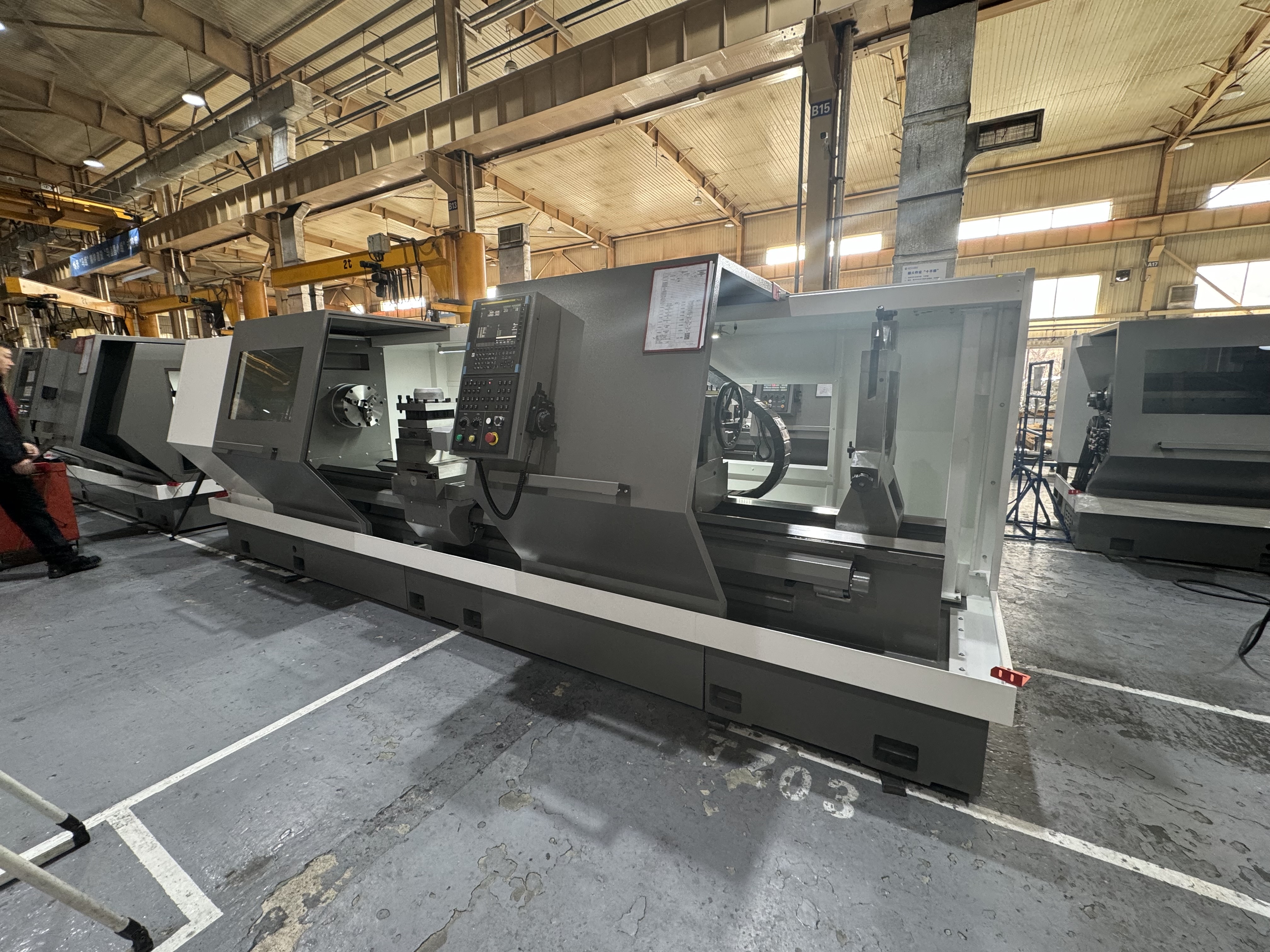 最新の会社の事例について SMTCL Heavy-Duty CAK100285 CNC Lathe – Ideal Solution for Russian Manufacturers