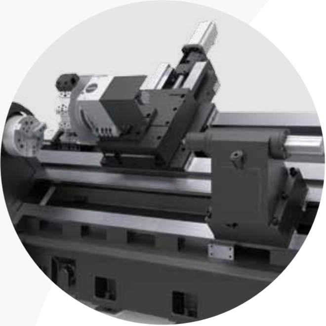 斜床 CNC lathes HTC40B メタル lathes とフレッシングマシン SMTCL CNC lathes 3