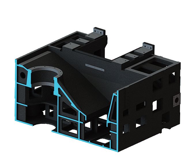 大型金属縦型CNC旋盤 V8H 最大切削高さ850mm ファナック CNCフライス盤 縦型旋盤 1