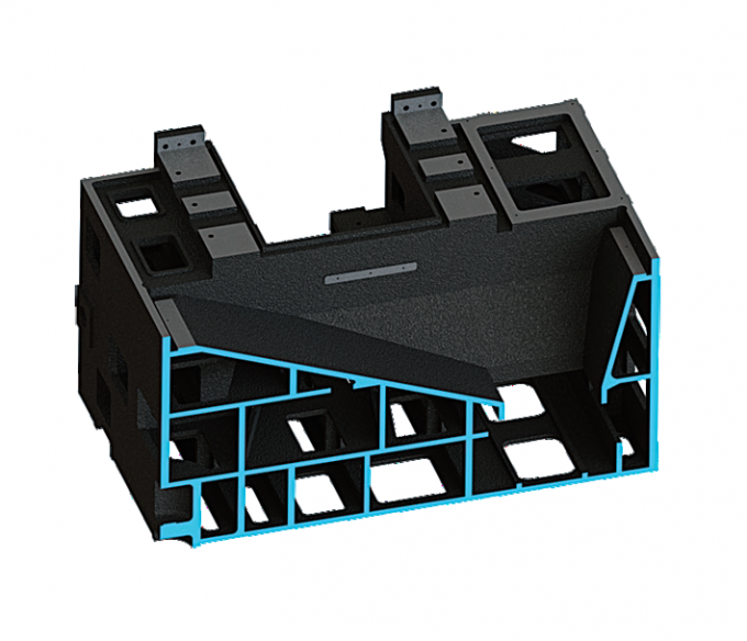 大型金属縦型CNC旋盤 V8H 最大切削高さ850mm ファナック CNCフライス盤 縦型旋盤 4