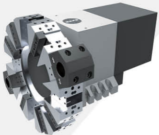 ユニバーサルCNC水平回転機HTC50Q 高トルクスピンドルSMTCL 重斜床CNC回転機 10