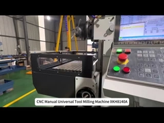 CNCマニュアルユニバーサルツールフレーシングマシン XKH8140A リフティングテーブルユニバーサルCNCフレーシングマシン