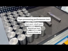 費用対効果の高い水平型CNCターン T400 GSK制御 8 ステーション サーボターレット斜面床 CNCターン