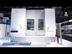 ホリゾナルの5軸加工センター HMU160 複雑な部品の加工 高速5軸加工センター
