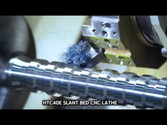 HTC40E 高精度CNC横回 lathes 30度斜床CNC回転 lathes