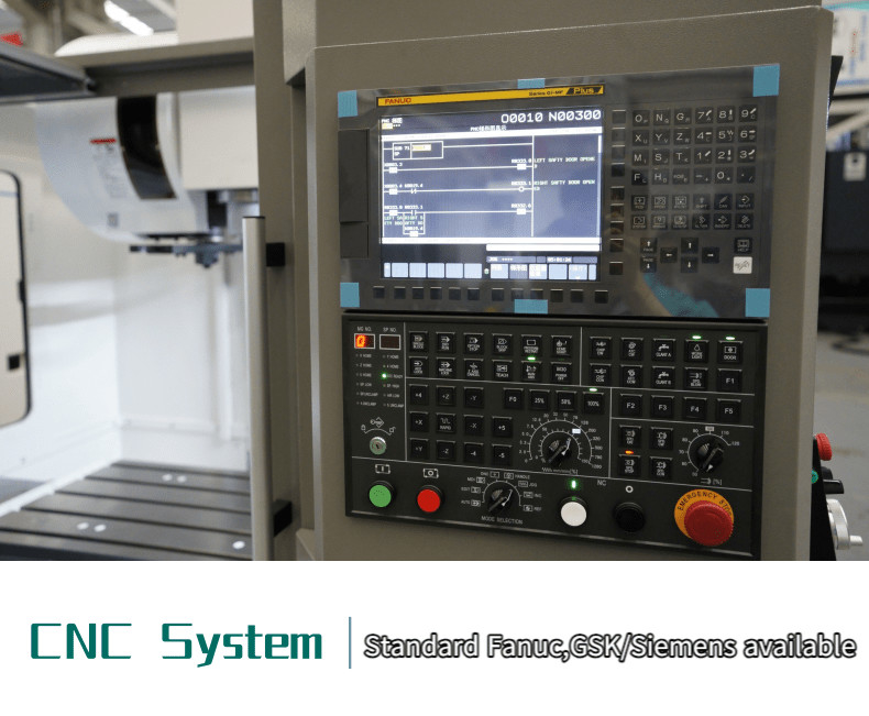 SMTCL VMC 850B 3/4 軸加工センター CNC フリースメタルマシン Z 軸移動 650mm VMC 機械