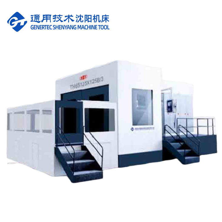 SMTCL重用 5 軸 CNC 掘削 フレッシング マシン TH65110 水平加工センター
