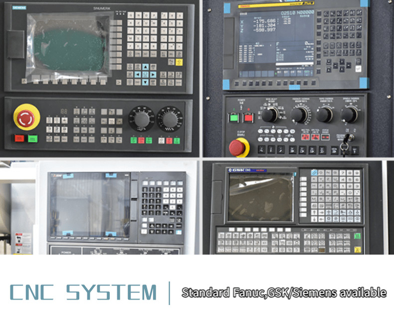 SMTCL CNC lathes FANUC 3軸 lathes フレーシングマシン コンボ T5.2-1000Q 斜面床 CNC lathes