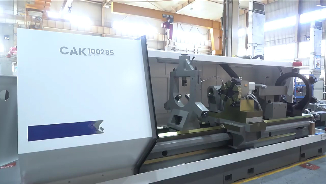 SMTCL自動ターニングラートメタル CAK100シリーズチャック直径1000mm重用フラットベッドCNCラート