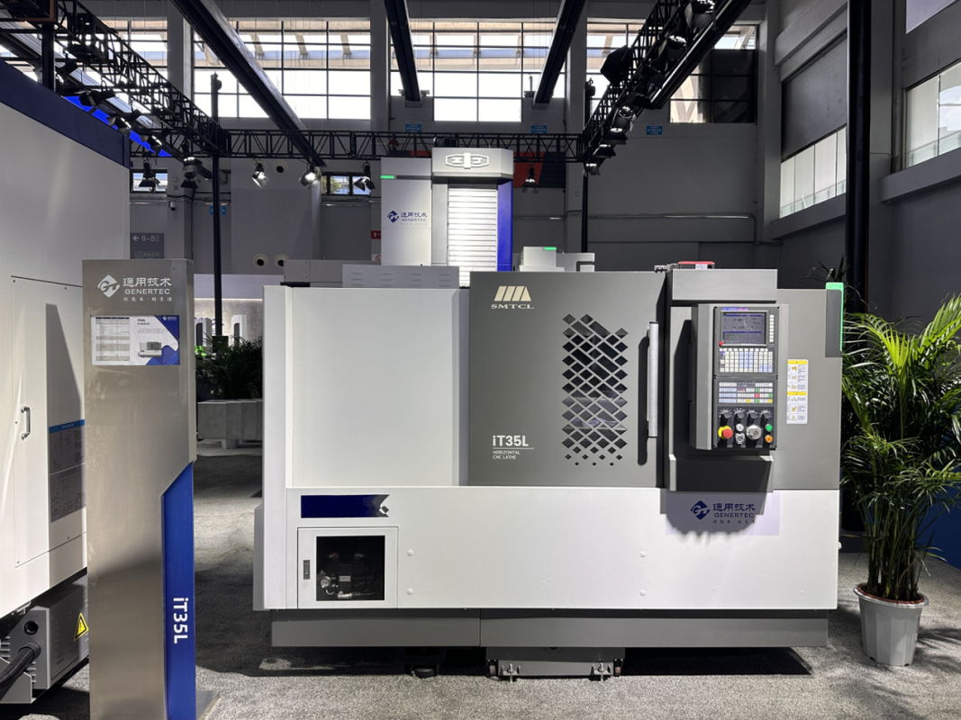 SMTCL 横軸 CNC  lathes 金属 lathes IT35L CNC フリース 機械 斜面床 CNC  lathes