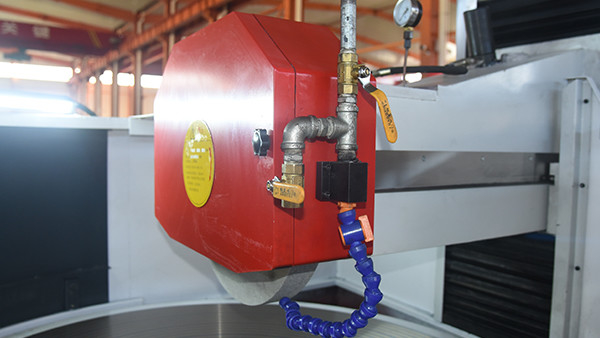 ローータリー丸いテーブルHDM380PLC制御の水平表面磨き機