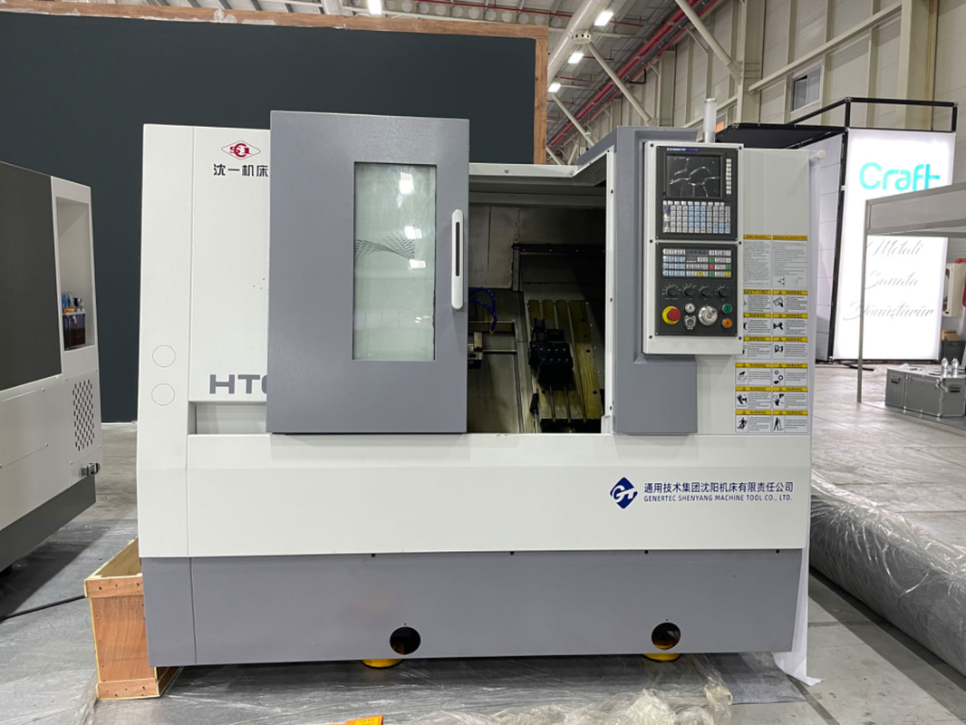 小部品加工 機械 HTC16-6 スリーブ スピンドル ギャング ツール 斜面 ベッド CNC  lathes