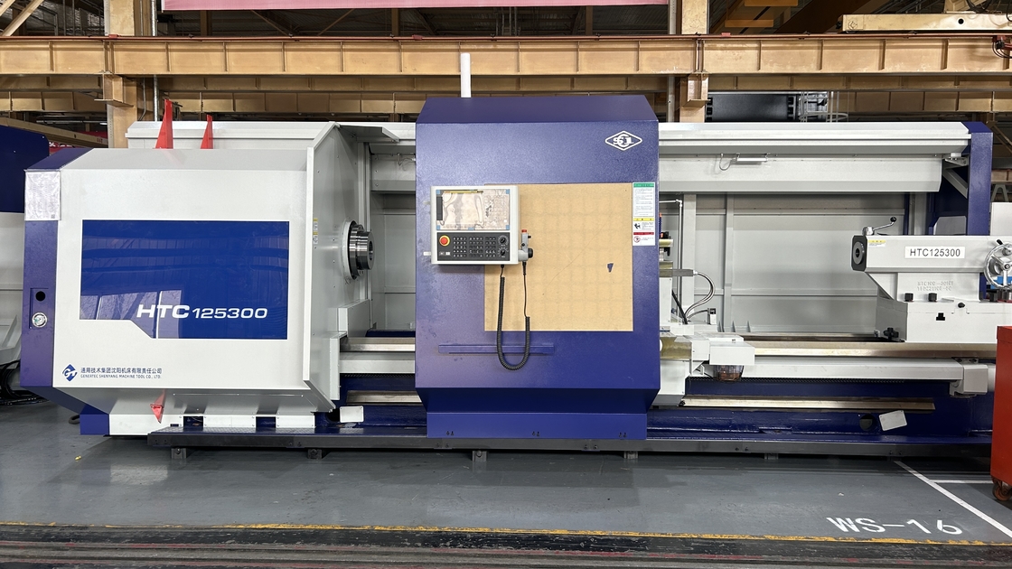 SMTCL CNC 重回転機 HTC125300 最大切断長 3000mm水平平床 CNC回転機