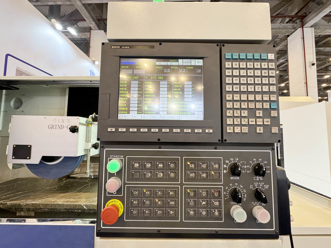 CNC水平表面磨き機 HDM-15050 AHD/MSI/CNC 高精度3軸重面磨き機
