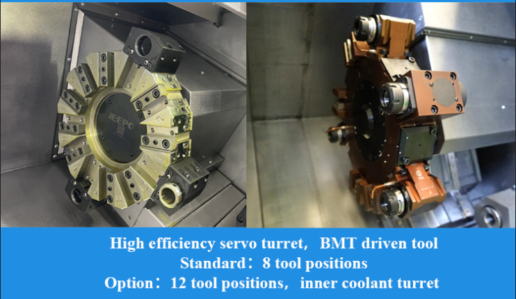 SMTCL斜床 CNC回路線形ガイド T5.2-500Q BMT55 マックス.回転直径 360mm CNCフィッダー回路