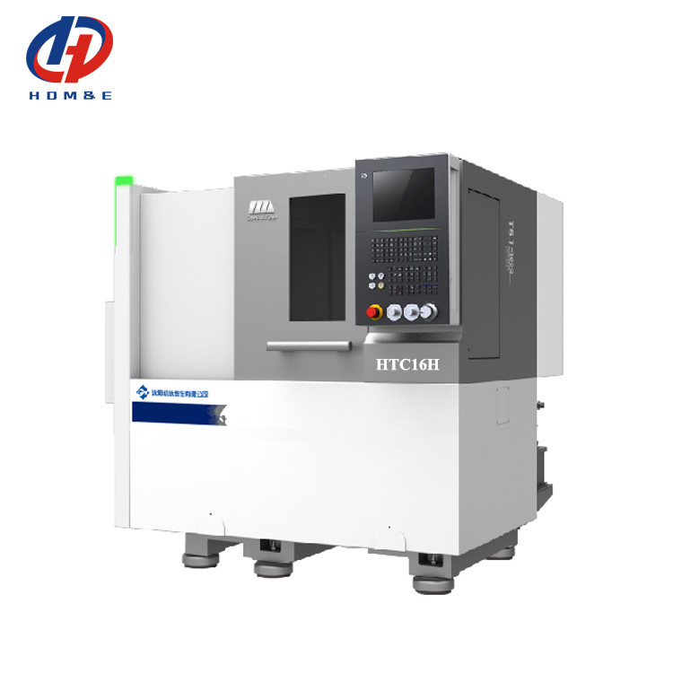 SMTCL 小部品加工 HTC16H メタル斜面床 8 ステーション水平 CNC  lathes