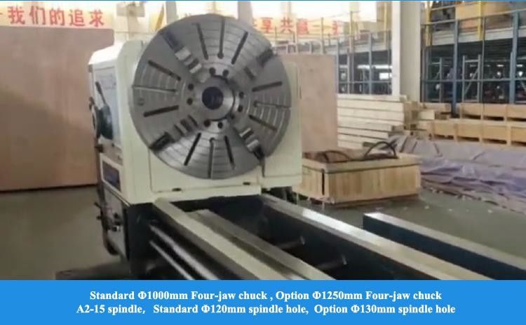 大型手動回 lathes CW61160D ベッド上での最大振動直径 1640mm A2-15 スピンドル重用回 lathes