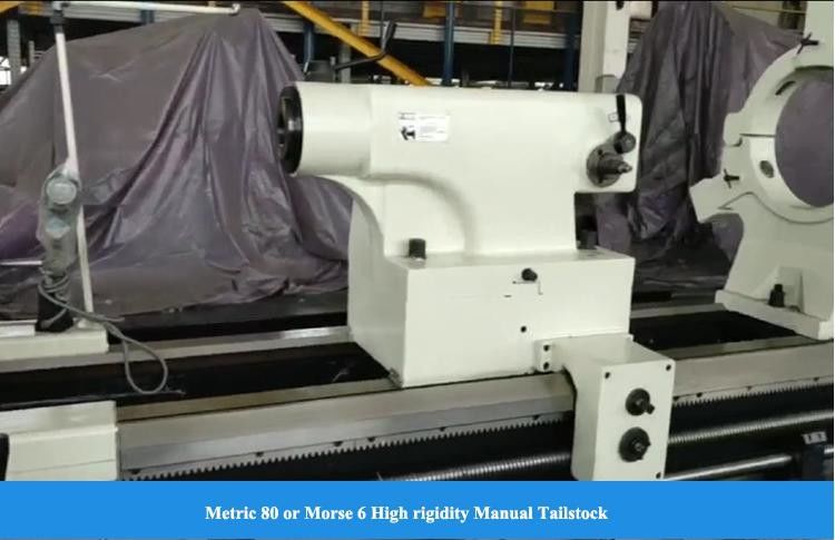 大型手動回 lathes CW61160D ベッド上での最大振動直径 1640mm A2-15 スピンドル重用回 lathes