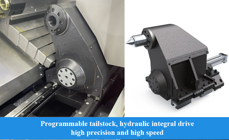 SMTCL 斜床 CNC  lathes 水平 8 ステーション サーボ ターレット IT35L 硬加工 金属 CNC  lathes
