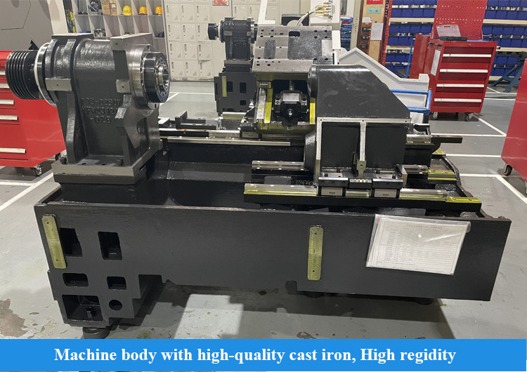 SMTCL 斜床 CNC  lathes 水平 8 ステーション サーボ ターレット IT35L 硬加工 金属 CNC  lathes