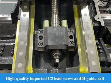 高硬度ハードレール CNCターニングセンター HTC40Sm A2-8 スピンドル 重量切断 CNCターニングセンター