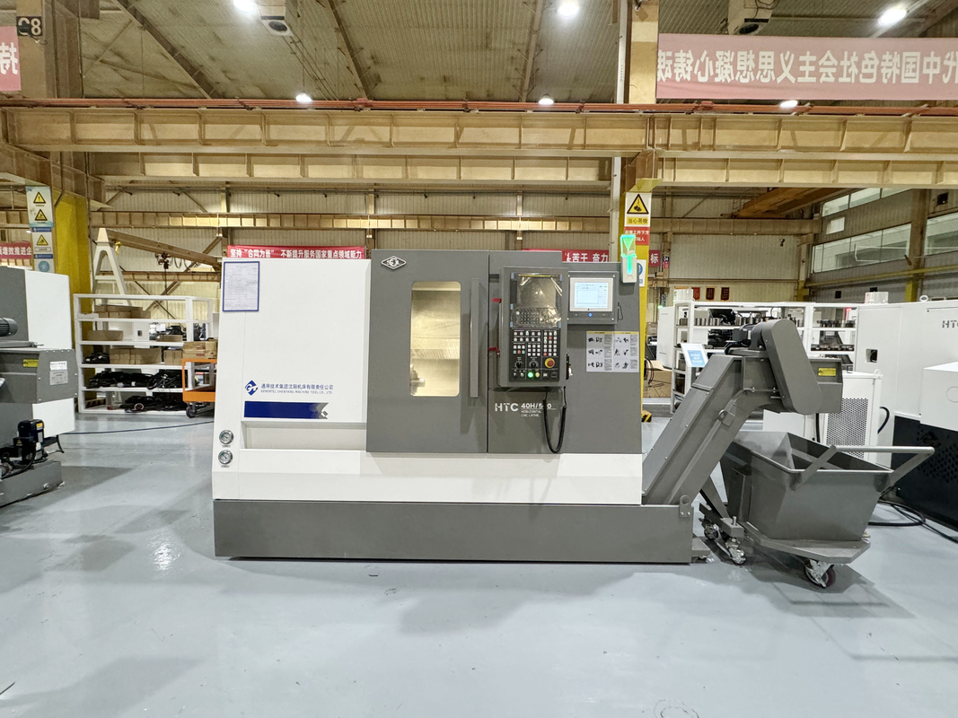 SMTCL CNC ターン HTC40H 高効率の長距離ボールケージ モーターシャフト加工 斜面床 CNC ターン