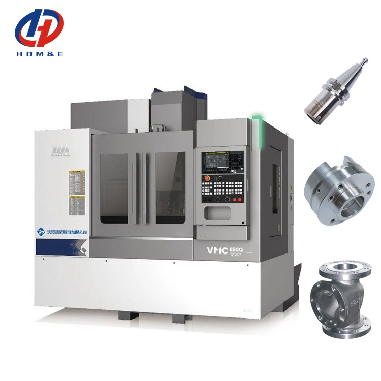 VMC 850 1000 1100Q 3 軸 CNC フレーシング マシン FANUC システム CNC 垂直加工センター
