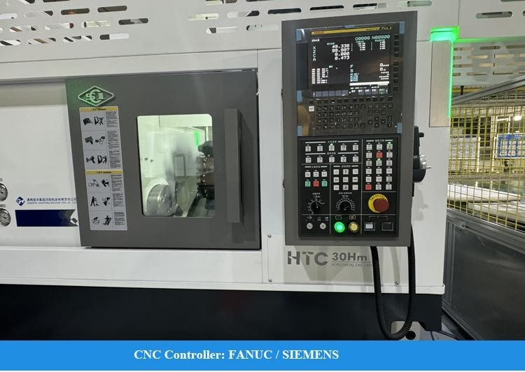 斜床 CNC ローター HTC30H 各種小型部品の高精度加工 CNC ローター
