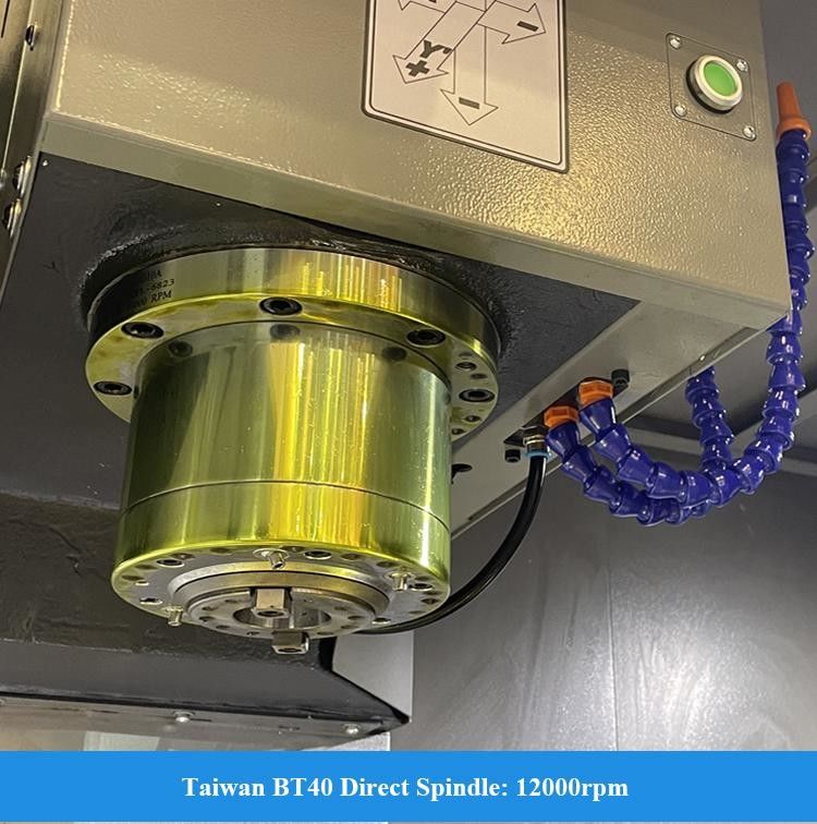 SMTCL 10000rpm FANUC CNC垂直加工センター VMC850Q 4番回転台付き CNCフレーシングマシン