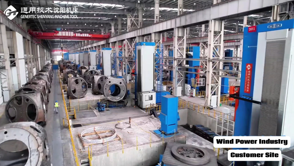 SMTCL P-Force CNC フロアフライリングと風力発電のための掘削機械ツール