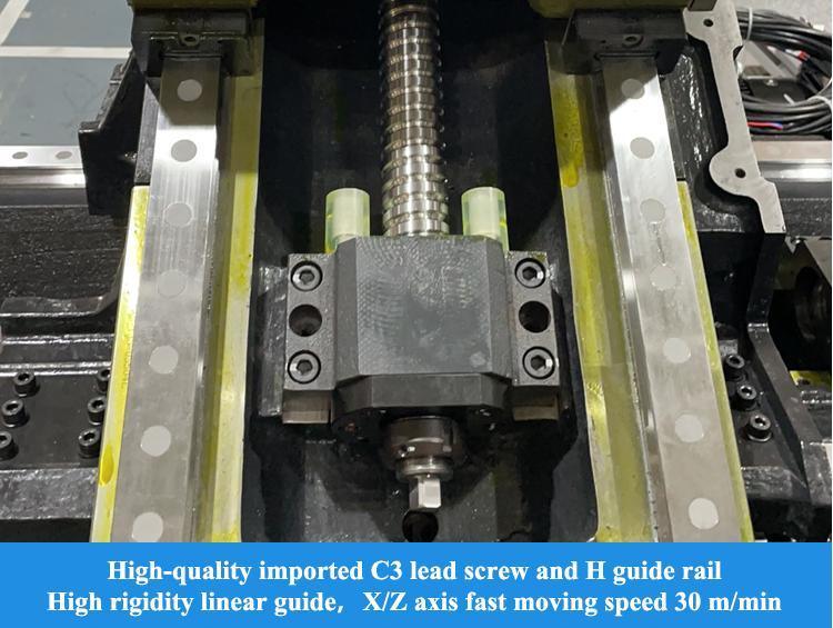 横型傾斜ベッドCNC旋盤 T4S 高剛性 35～3000r/min 主軸回転速度