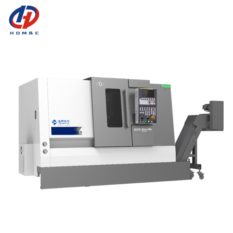 G45Lの傾斜のベッド横のCNCの旋盤機械高速高速鉄道ライン