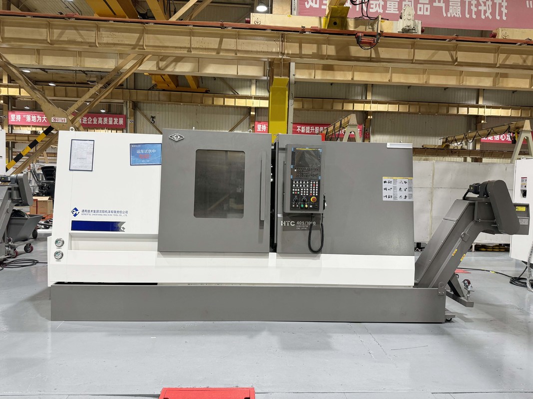 SMTCL HTC40S High Rigidity Hard Rail CNC Lathe For Automotive Bearing & Engineering Parts