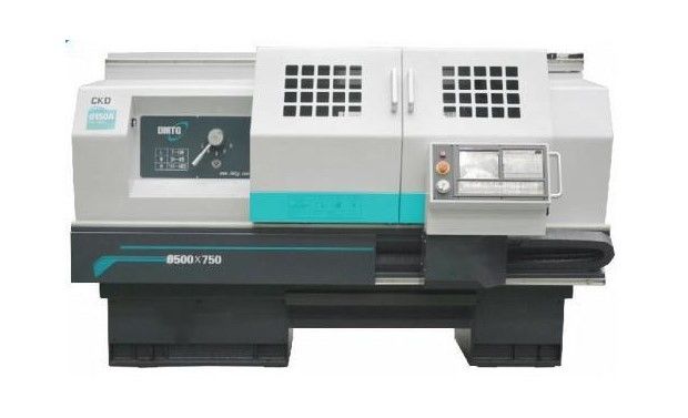 CKD6140iの平床式トレーラーCNCの旋盤機械サーボ モーター3000rpm 5.5KW