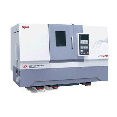 SMTCL CNC lathes HTC40 パンプバルブ産業加工 45度斜床 CNCターニング lathes