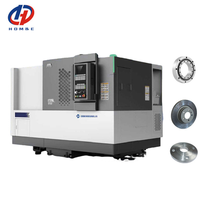 横軸 CNC ターン IT35L横軸 8 ステーション サーボ ターン FANUC ドライブ SMTCL 斜面床 CNC ターン