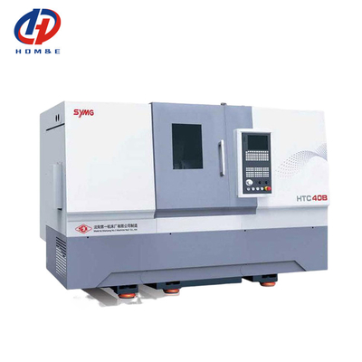 FANUC 高硬さ 高トルク CNC lathes HTC40B 45 度統合斜床 CNC lathes 金属用