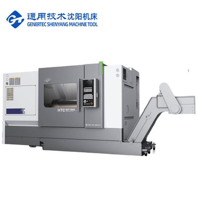 SMTCL斜床 CNC lathes HTC63Q 最大切断長3000mm水平 CNC lathes