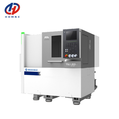 SMTCL CNC 床回転機 小型の部品加工 T5.1-500Q 精密金属 CNC 斜面床回転機